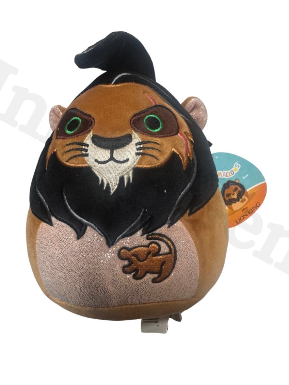 Squishmallows Disney The Lion King Scar 8 Inch Plush Toy NWT Collectible Jazware